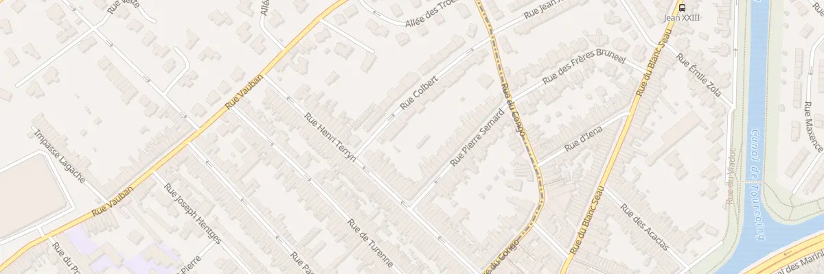 Plan du 6 Rue Colbert à Mouvaux
