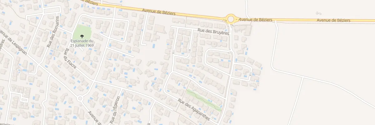 Plan du 20 Rue des Arbousiers à Colombiers
