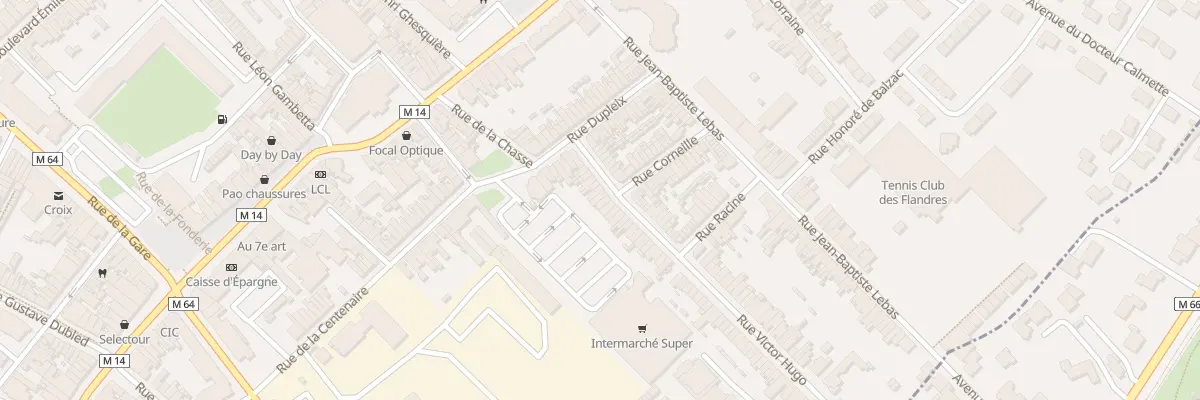 Plan du 12 Rue Victor Hugo à Croix