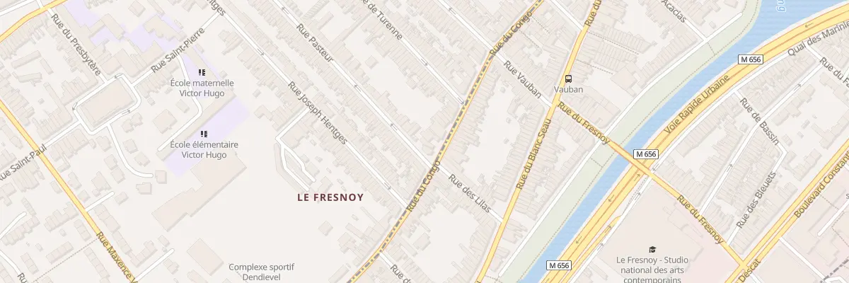 Plan du 277 Rue du Congo à Mouvaux