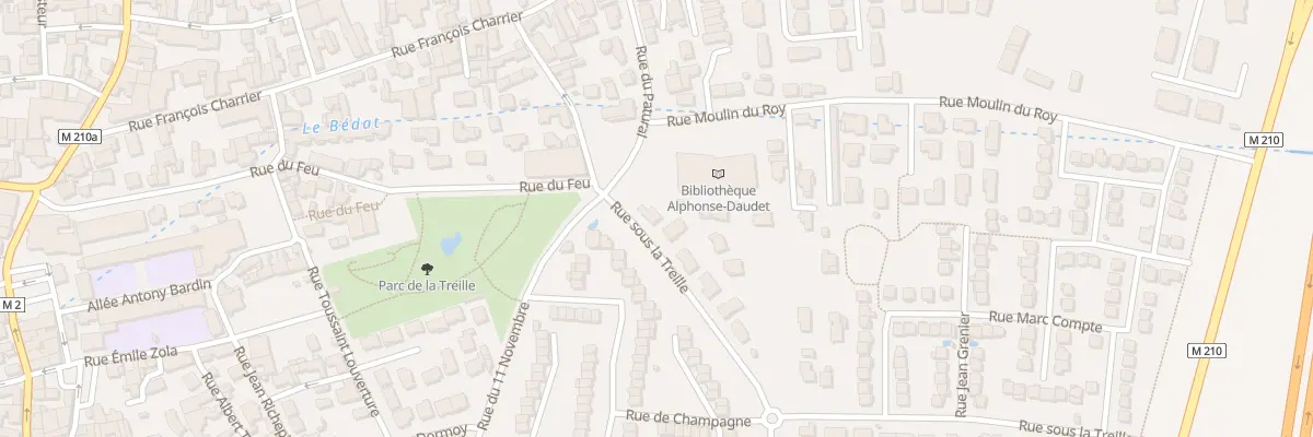 Plan du 1 Rue Sous la Treille à Gerzat