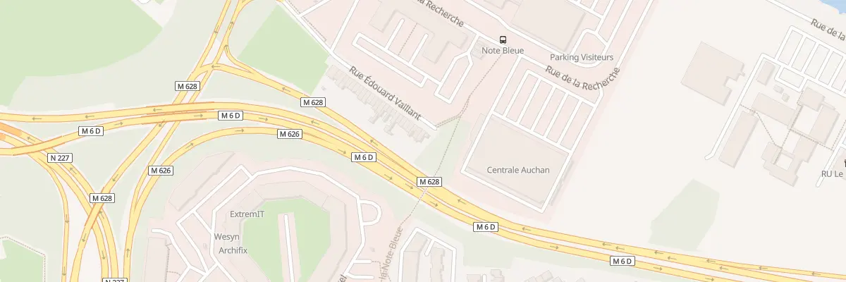 Plan du 50 Rue Edouard Vaillant à Villeneuve-d’Ascq