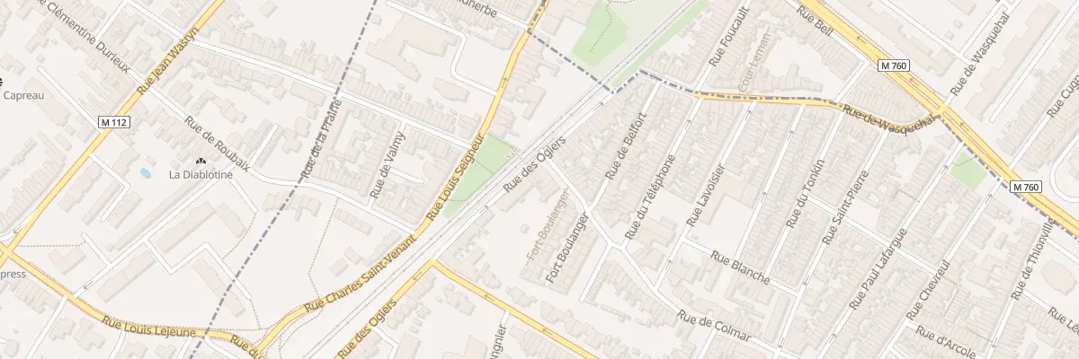 Plan du 462 Rue des Ogiers à Croix
