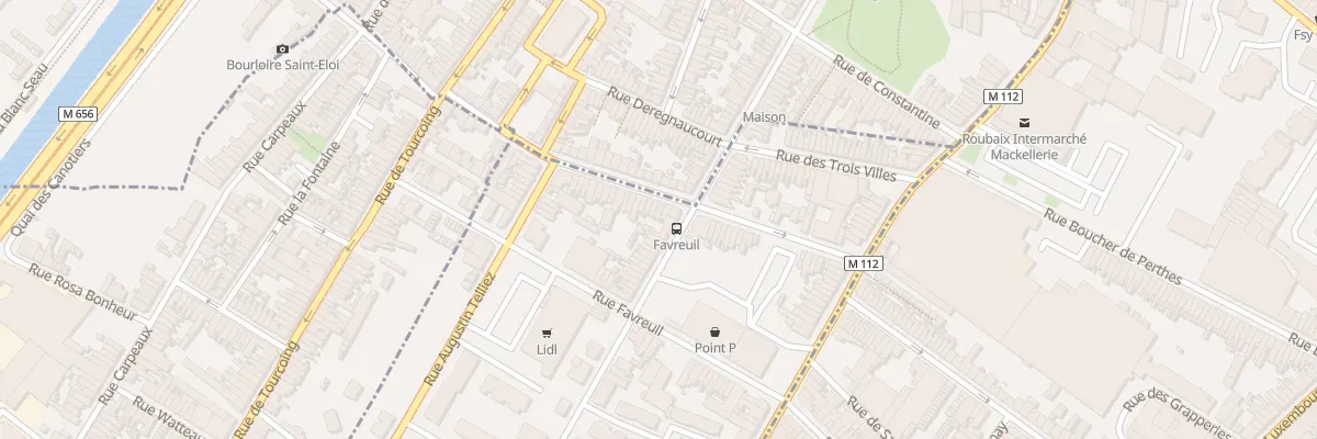 Plan du 43 Rue du Riez à Croix