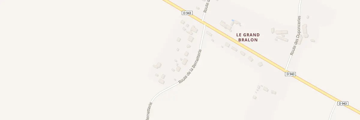 Plan du 120 Rte de la Bernetterie-Villefra à Charny Orée de Puisaye
