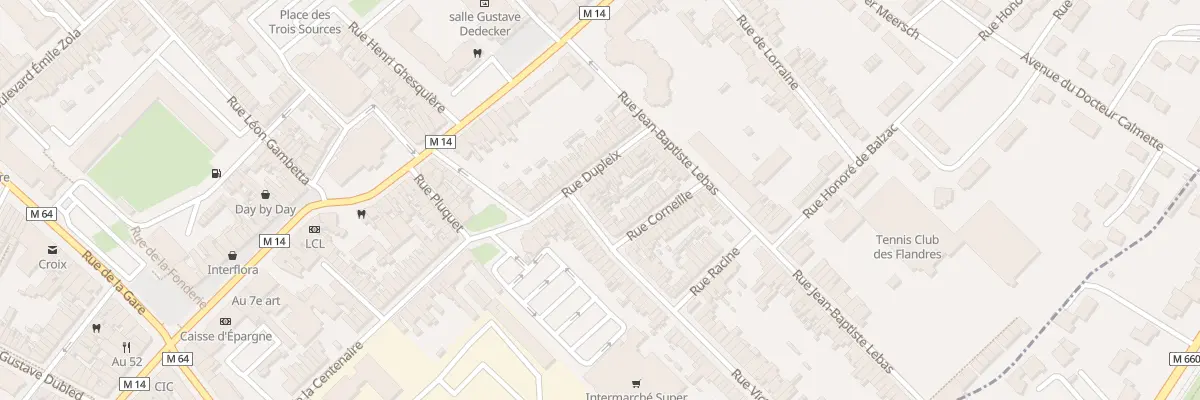 Plan du 3 Rue Victor Hugo à Croix