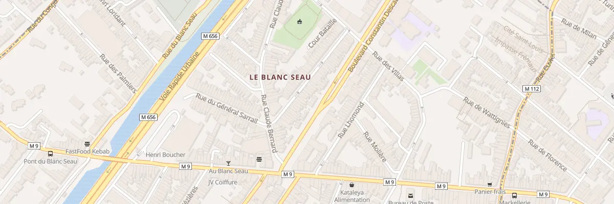 Plan du 53 Rue Denfert Rochereau à Tourcoing