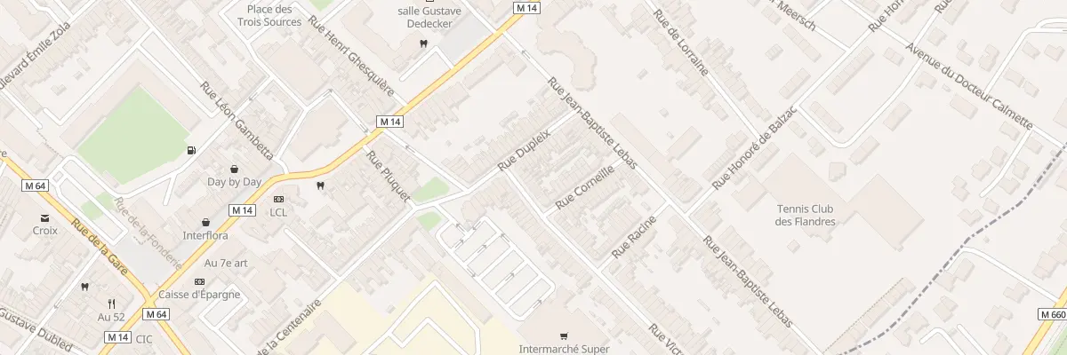 Plan du 5 Rue Victor Hugo à Croix