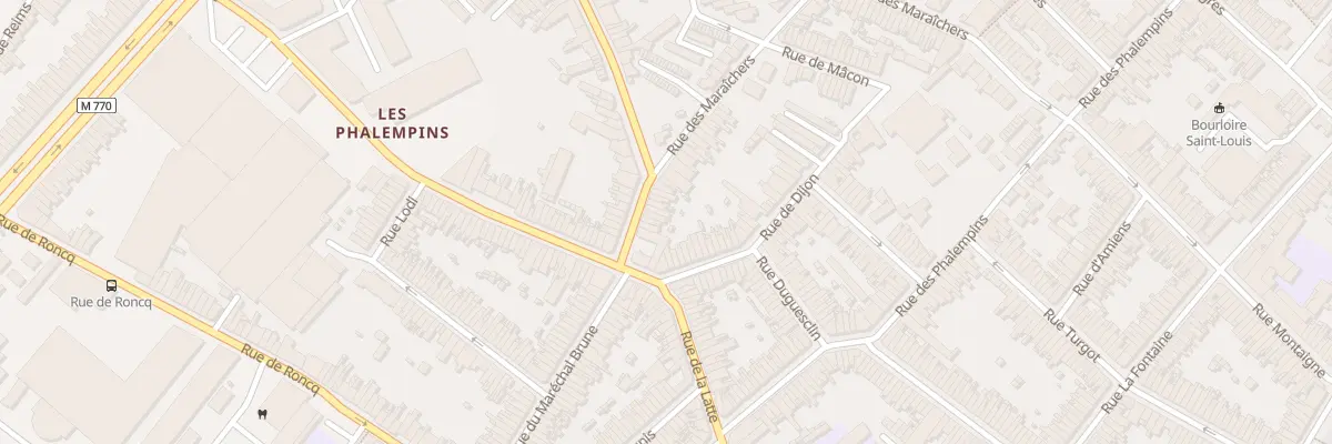 Plan du 12 Rue du Pont Rompu à Tourcoing
