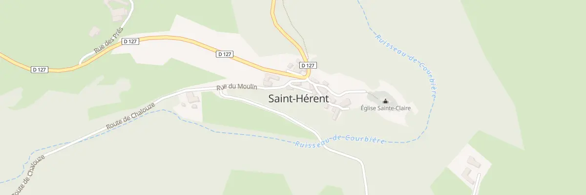Plan du 5012 Le Bourg à Saint-Hérent