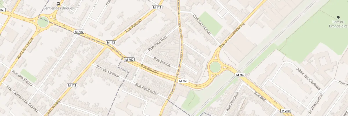 Plan du 89 Rue Louis Seigneur à Croix