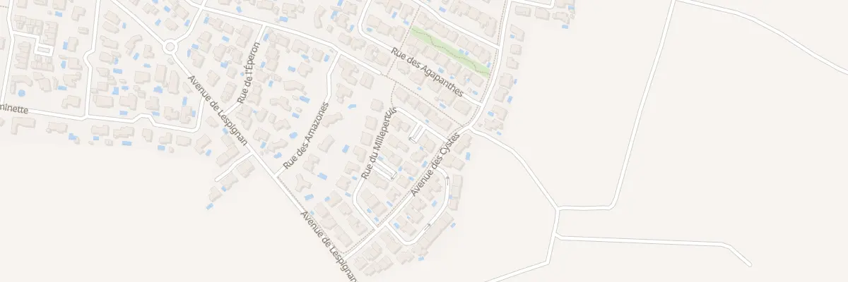 Plan du 3 Rue du Millepertuis à Colombiers
