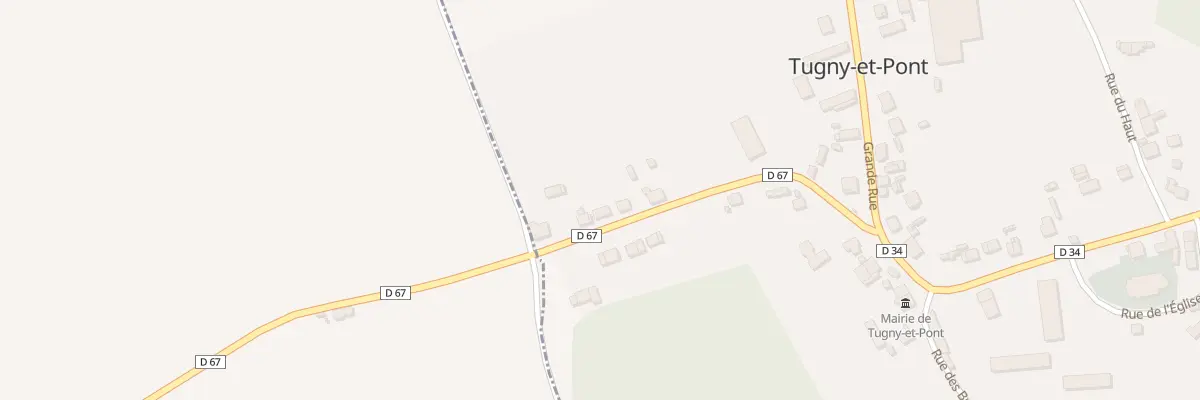 Plan du 6 Rue des Prés à Tugny-et-Pont