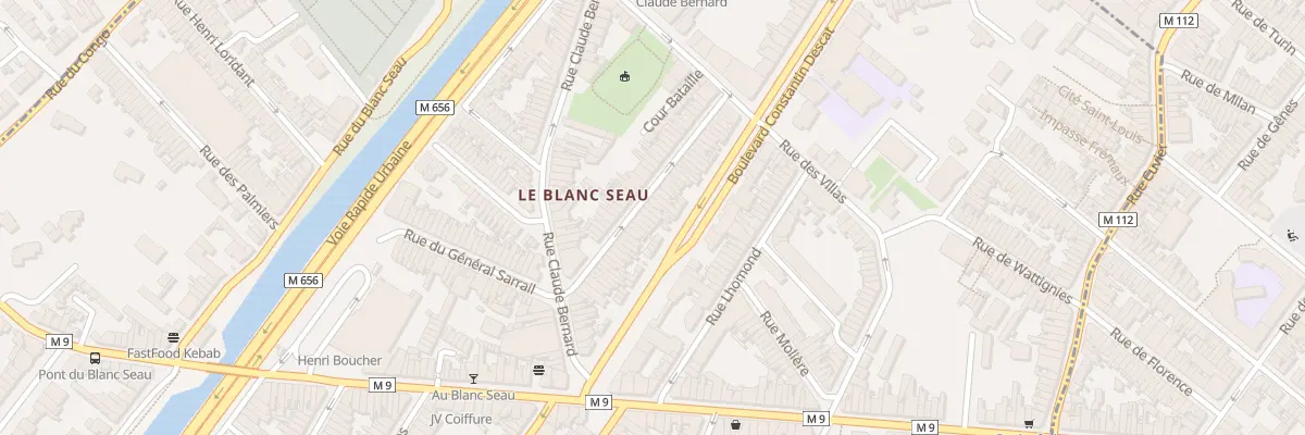 Plan du 43 Rue Denfert Rochereau à Tourcoing