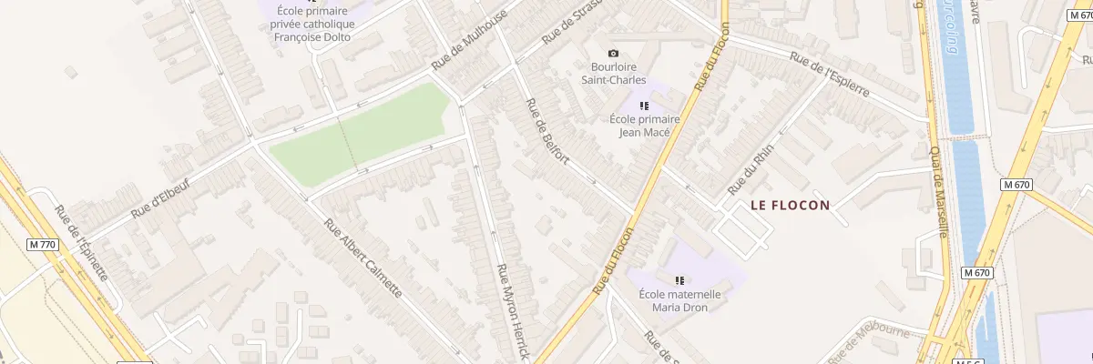 Plan du 27 Rue de Belfort à Tourcoing