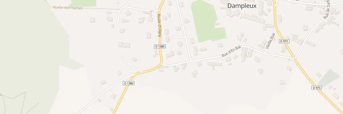 Plan du 22 Rte d’Oigny à Dampleux