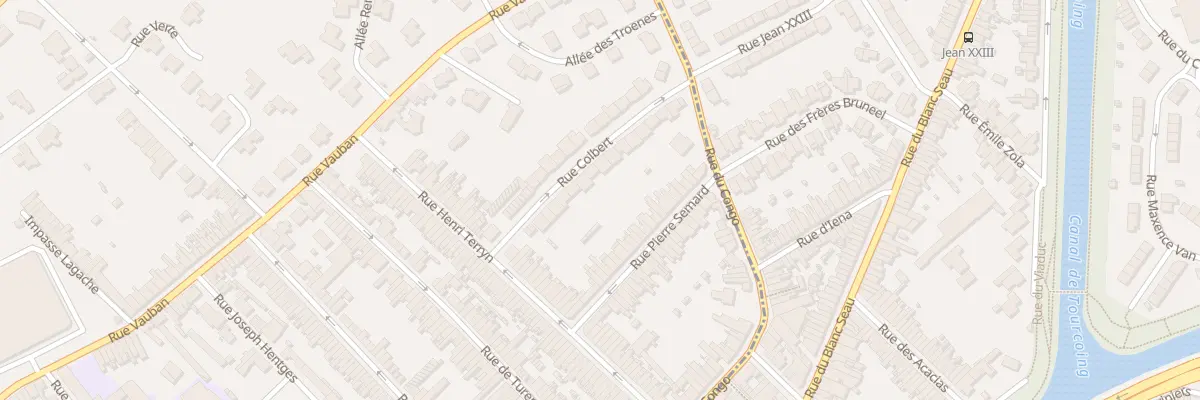 Plan du 12 Rue Colbert à Mouvaux