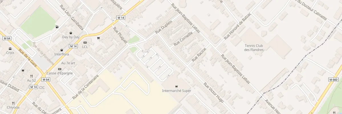 Plan du 22 Rue Victor Hugo à Croix