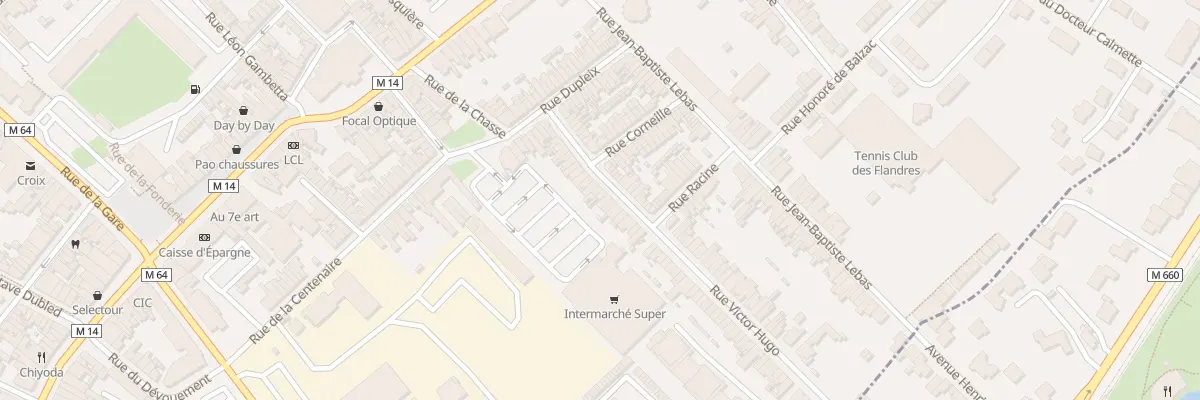 Plan du 24 Rue Victor Hugo à Croix