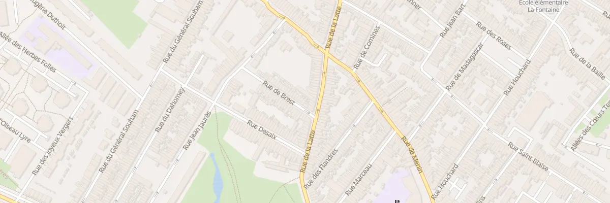 Plan du 4 Rue de Brest à Tourcoing
