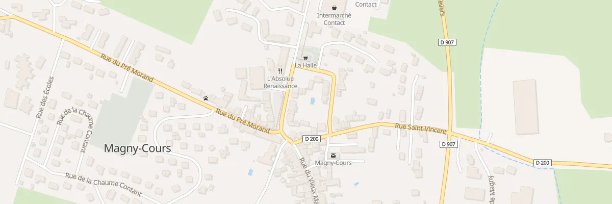 Plan du 4 Pl de la Forge à Magny-Cours