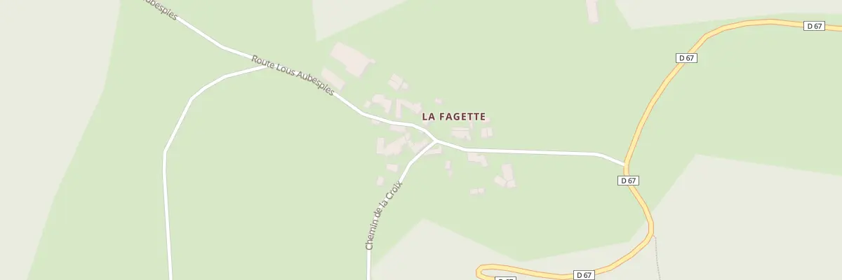 Plan du 5035 La Fagette à La Tieule