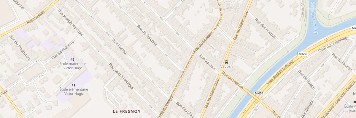 Plan du 121 Rue de Turenne à Mouvaux