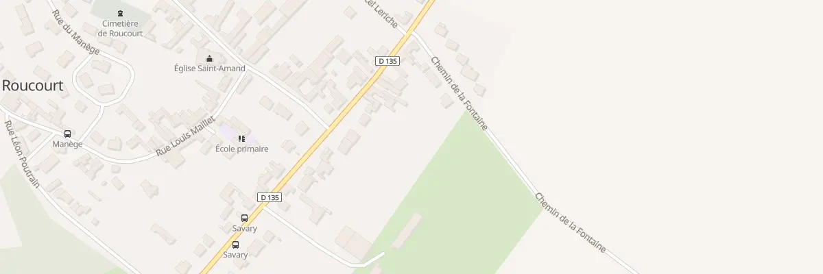 Plan du 34 Rue Camille Rogez à Roucourt