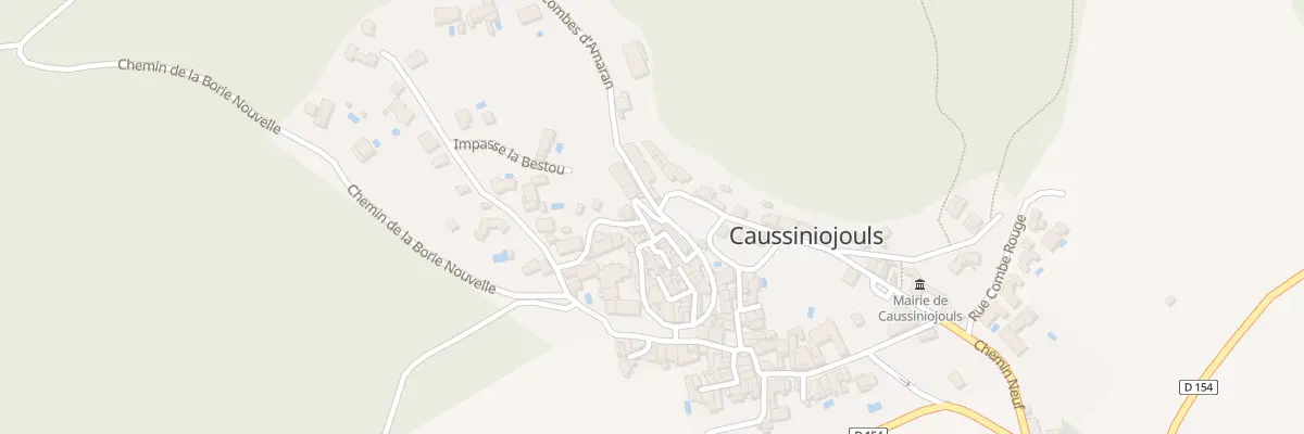 Plan du 5024 Le Village à Caussiniojouls