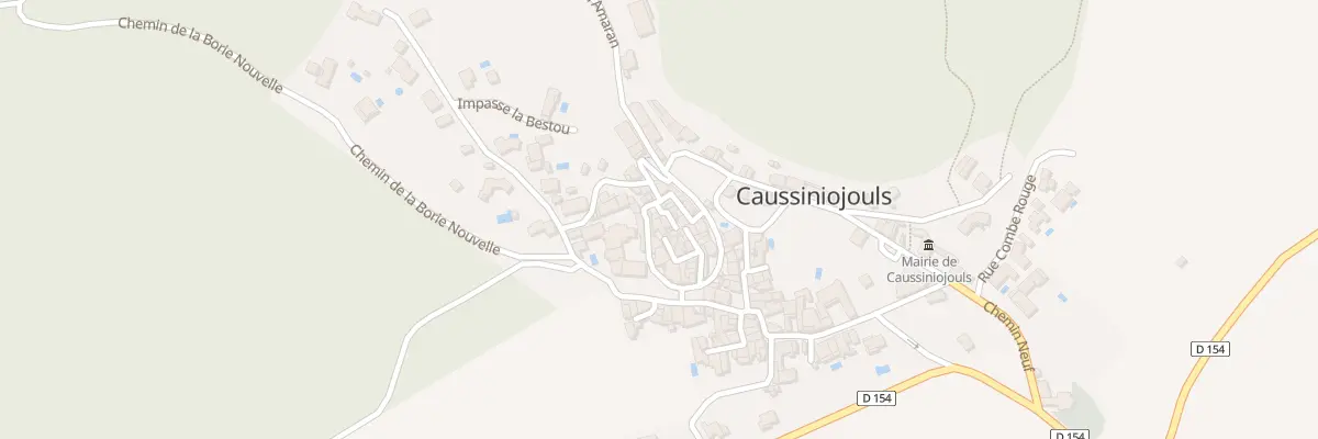 Plan du 6 Imp des Voutes à Caussiniojouls