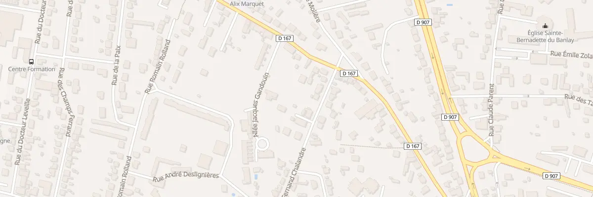Plan du 35 Rue de Vauzelles à Nevers