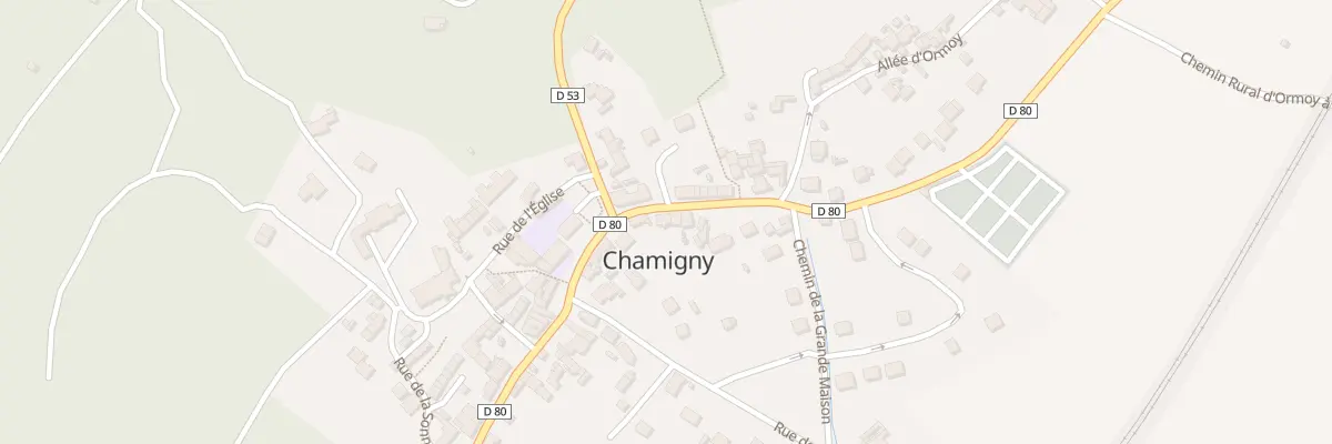 Plan du 40 Rue Roubineau à Chamigny