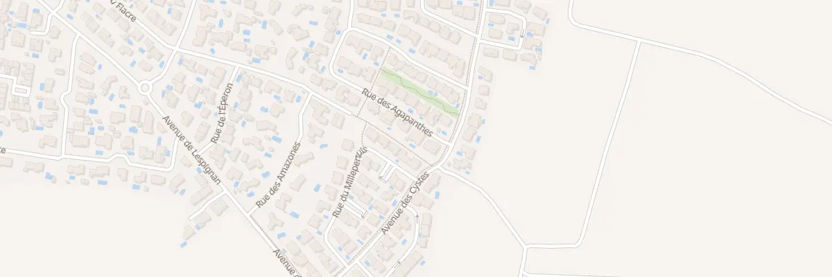 Plan du 38 Rue des Agapanthes à Colombiers