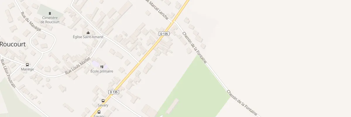 Plan du 50 Rue Camille Rogez à Roucourt