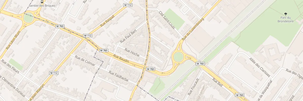 Plan du 209 Rue de la Mackellerie à Roubaix