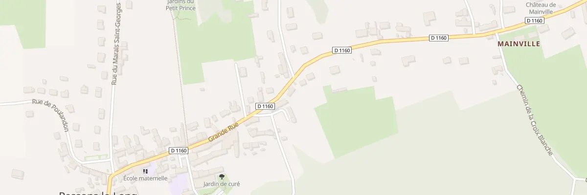 Plan du 40 Gr Grand Rue à Ressons-le-Long