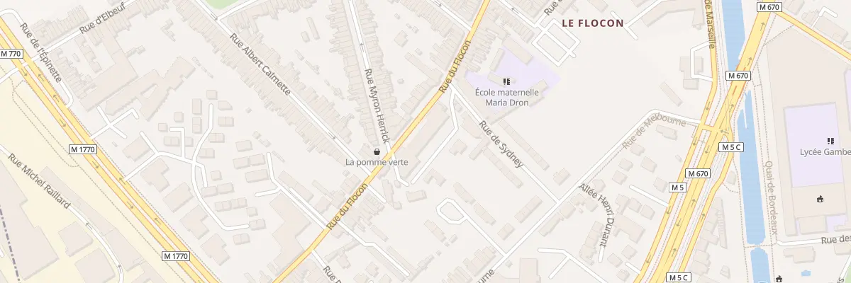 Plan du 123 Rue du Flocon à Tourcoing