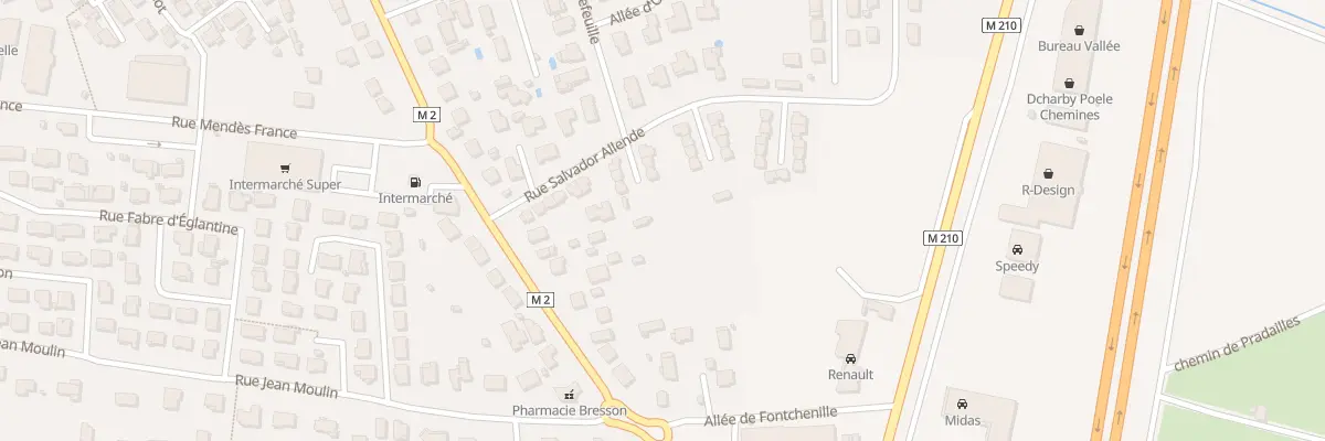 Plan du 63 Rue des Martyrs à Gerzat