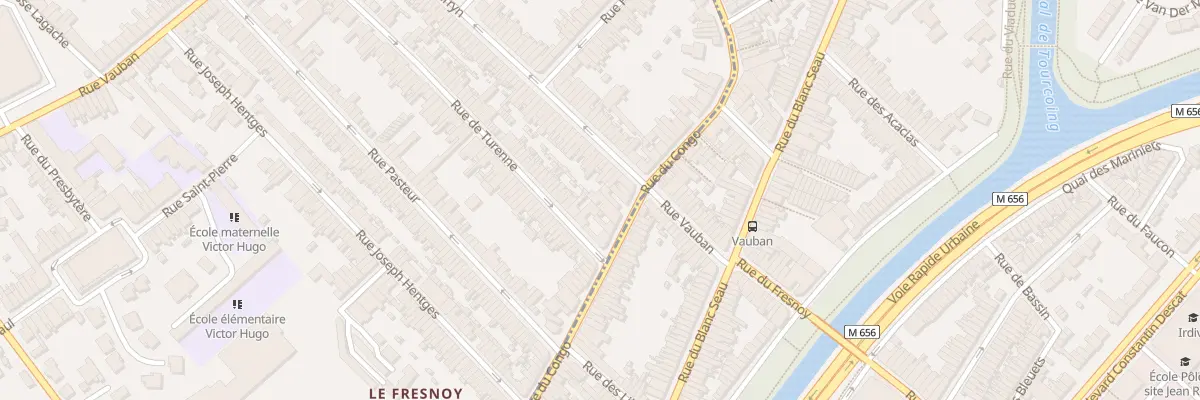 Plan du 303B Rue du Congo à Mouvaux