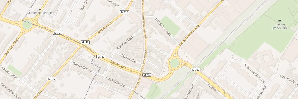 Plan du 199 Rue de la Mackellerie à Roubaix
