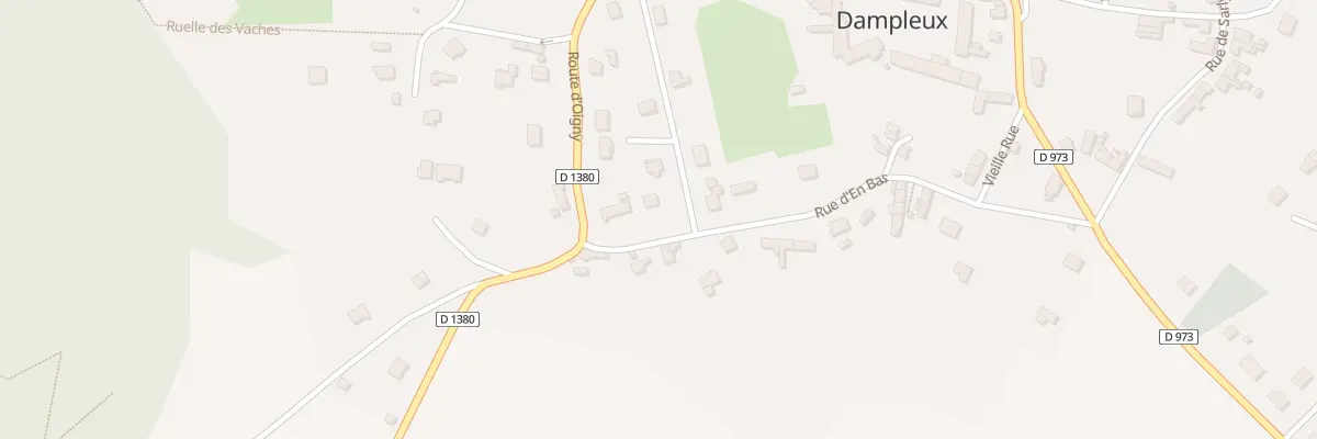 Plan du 13 Rue des Cisterciens à Dampleux