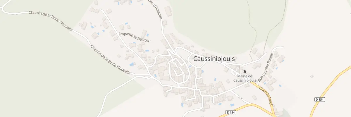 Plan du 5008 Le Village à Caussiniojouls
