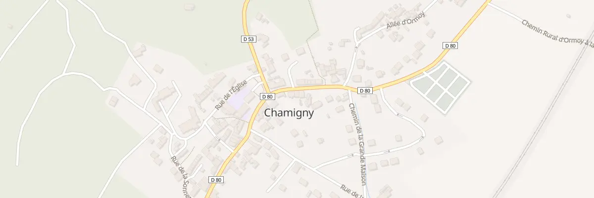 Plan du 42 Rue Roubineau à Chamigny