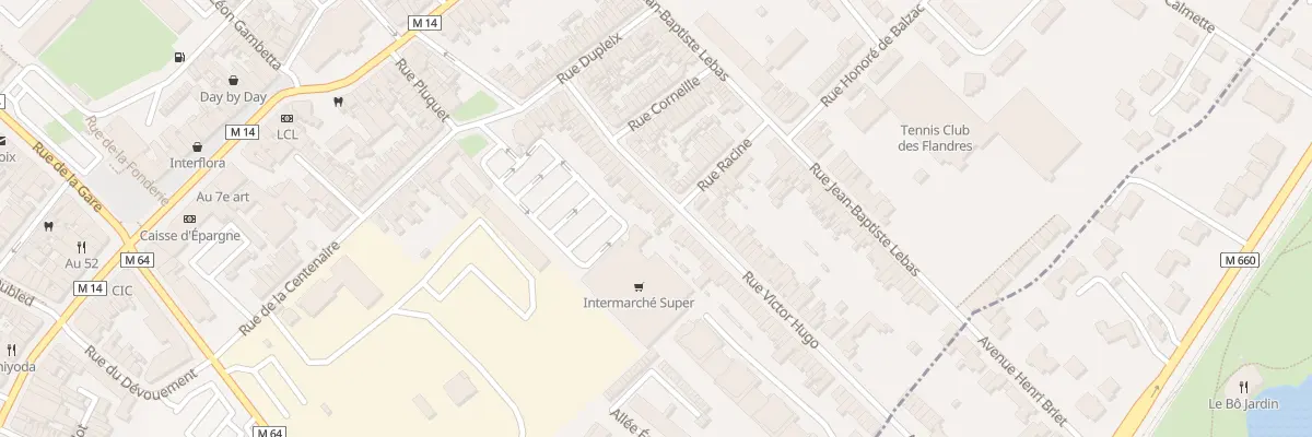 Plan du 36 Rue Victor Hugo à Croix