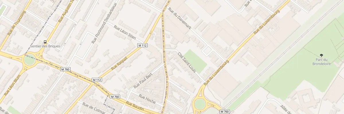 Plan du 169B Rue de la Mackellerie à Roubaix