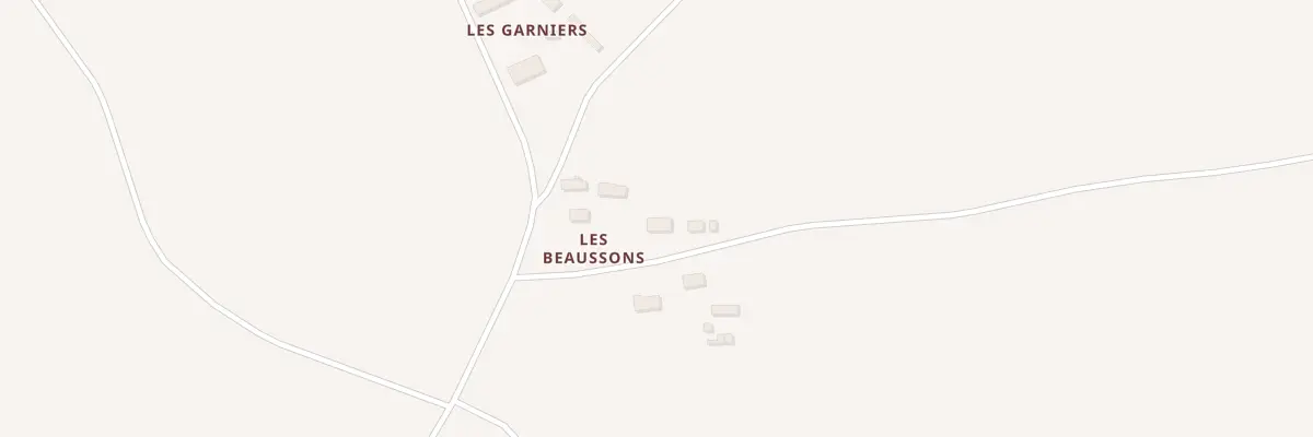 Plan du 4 Les Beaussons à Charny Orée de Puisaye