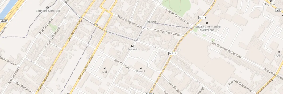 Plan du 33 Rue du Riez à Croix