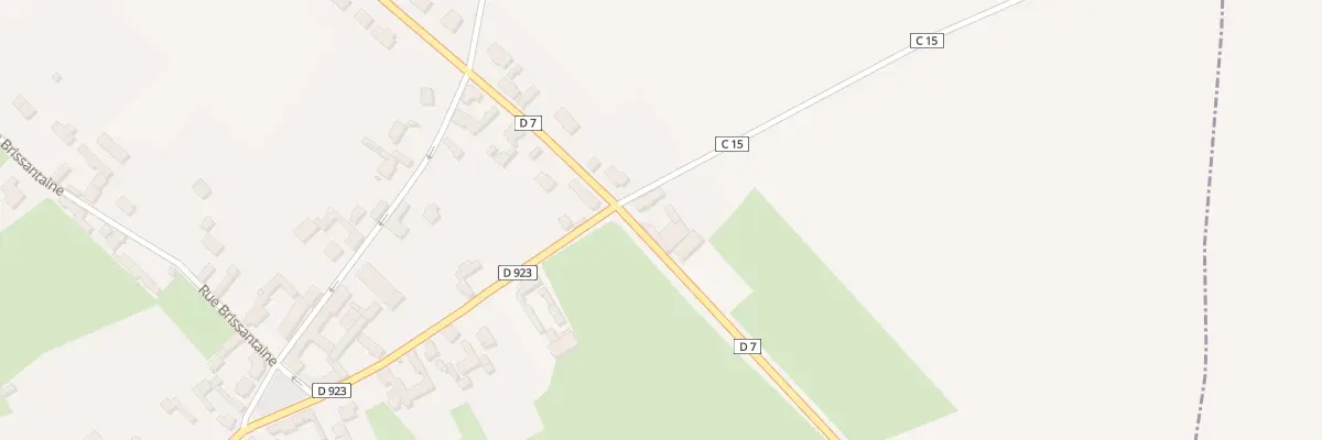 Plan du 2 Rte de Guivry à Tergnier