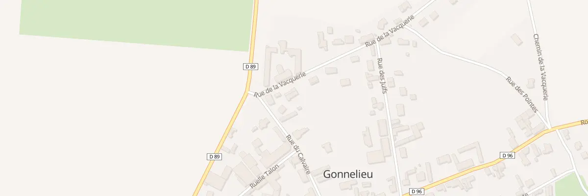 Plan du 78 Rue de la Vacquerie à Gonnelieu