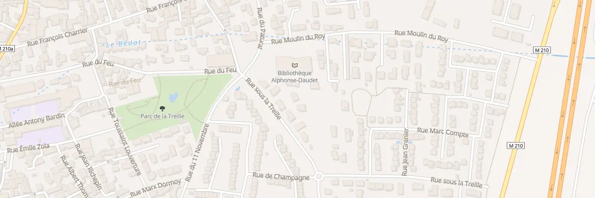Plan du 7 Rue Sous la Treille à Gerzat